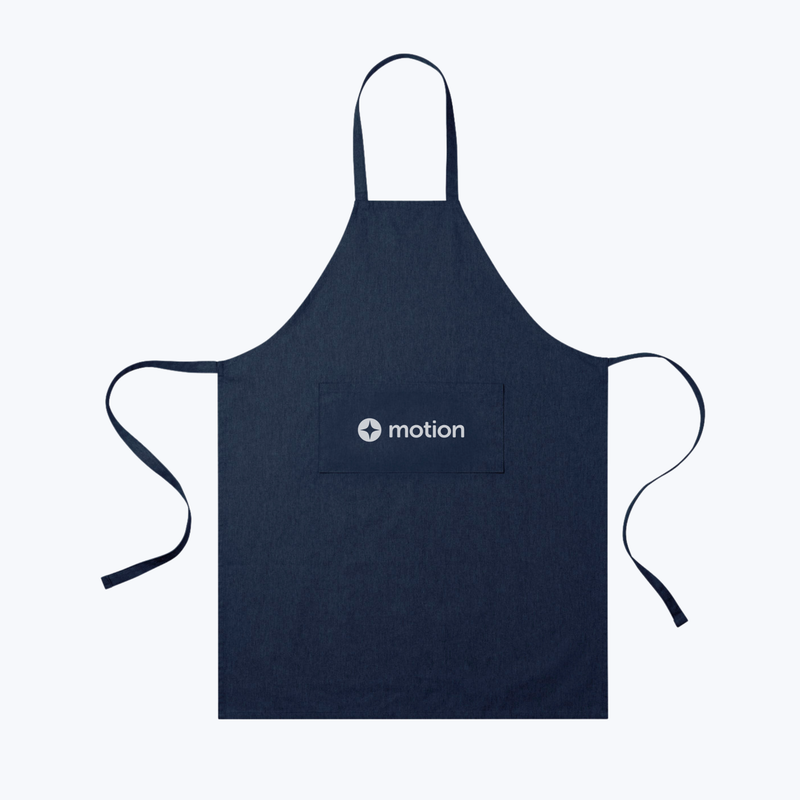 Branded Recycled Cotton Bib Front Apron - AWARE