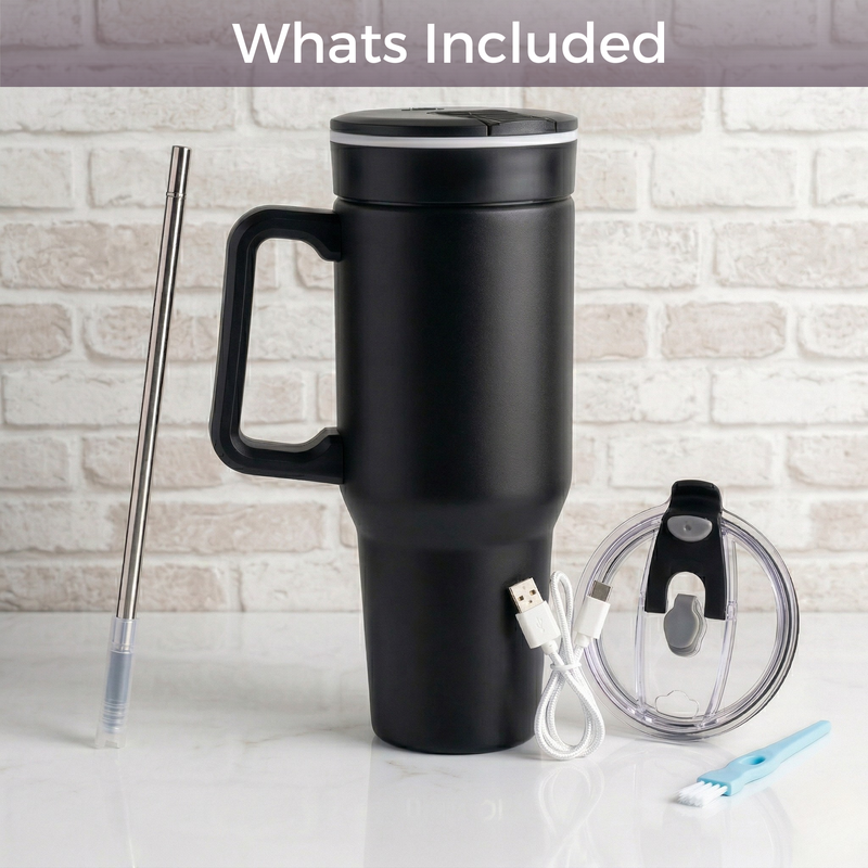 BLENDi Steel 180W Insulated Portable Blender 21oz