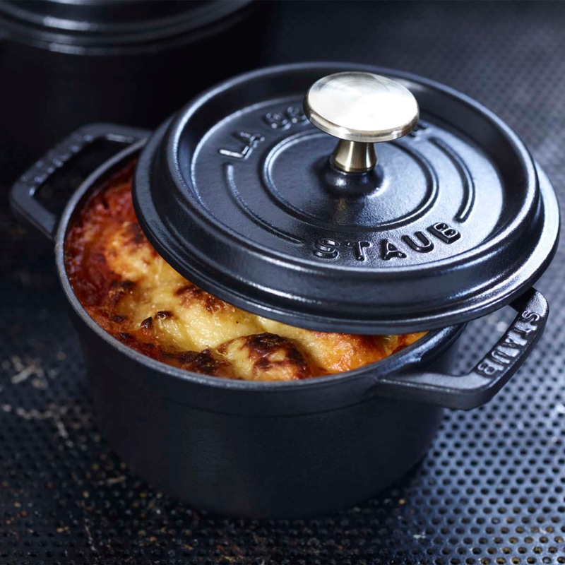Cast Iron 0.75QT Round Cocotte