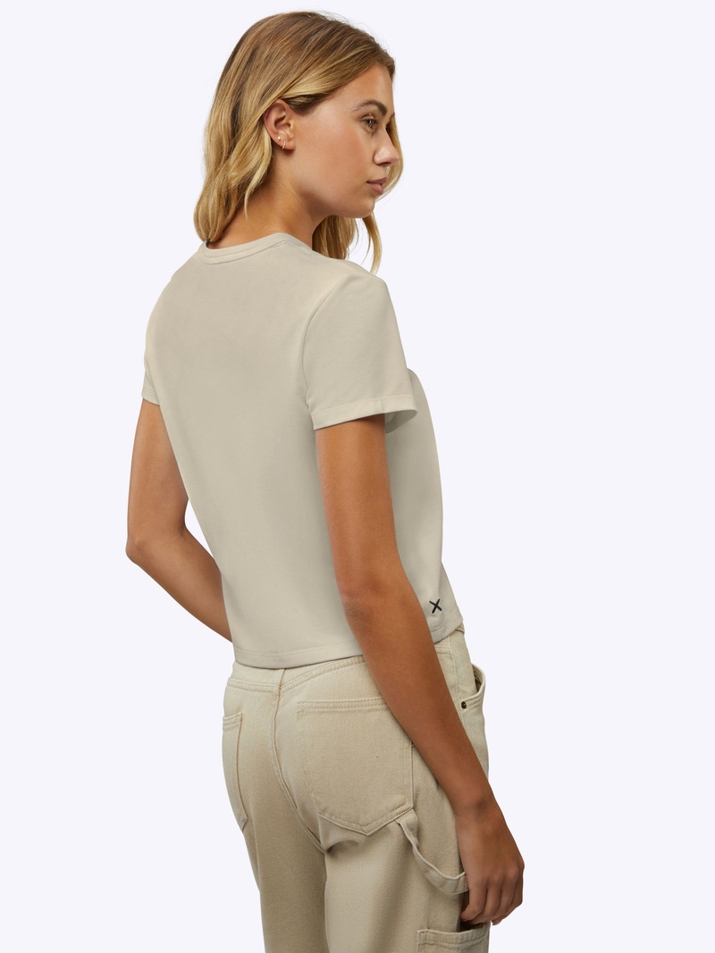 Women's Almost Friday Tee, Castle Wall