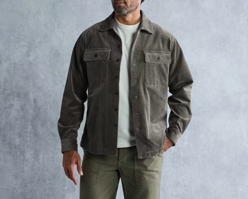 Corduroy Camp Overshirt