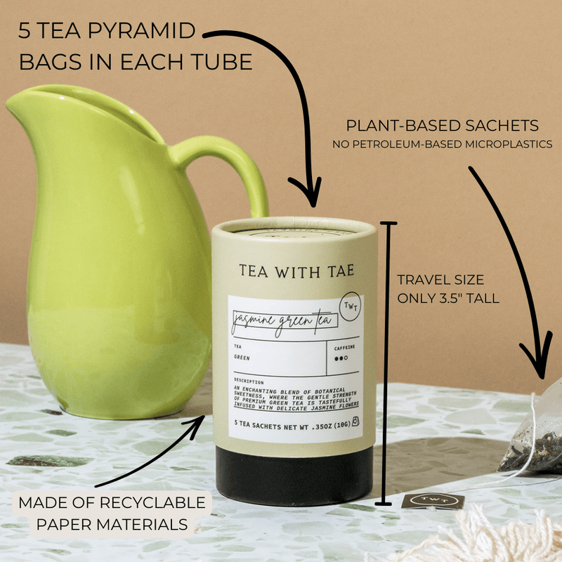 4-Pack Mini Hot Tea Tubes