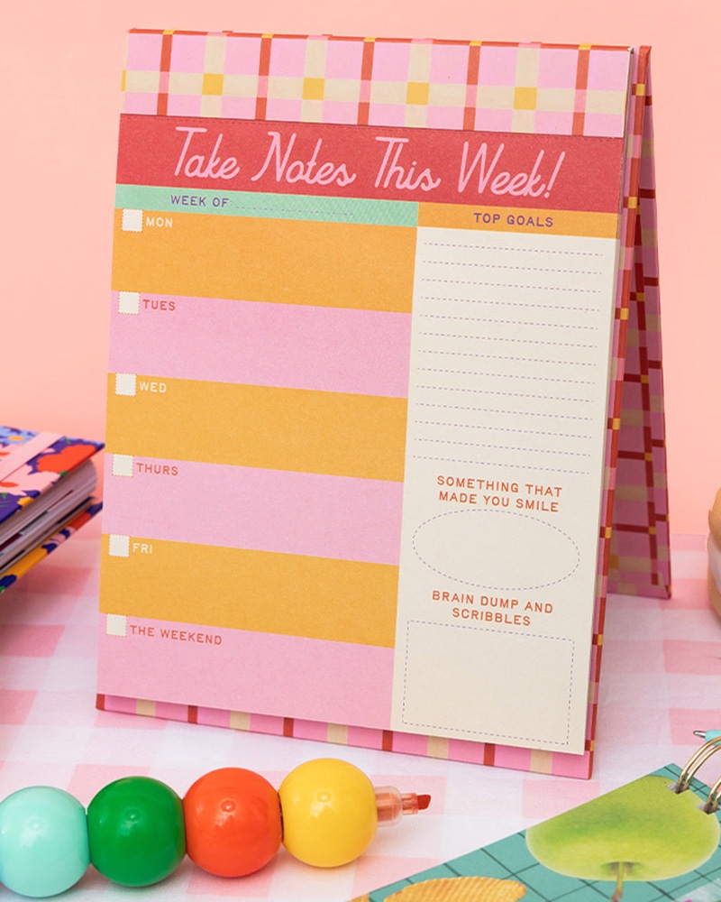 Week to Week Desk Planner