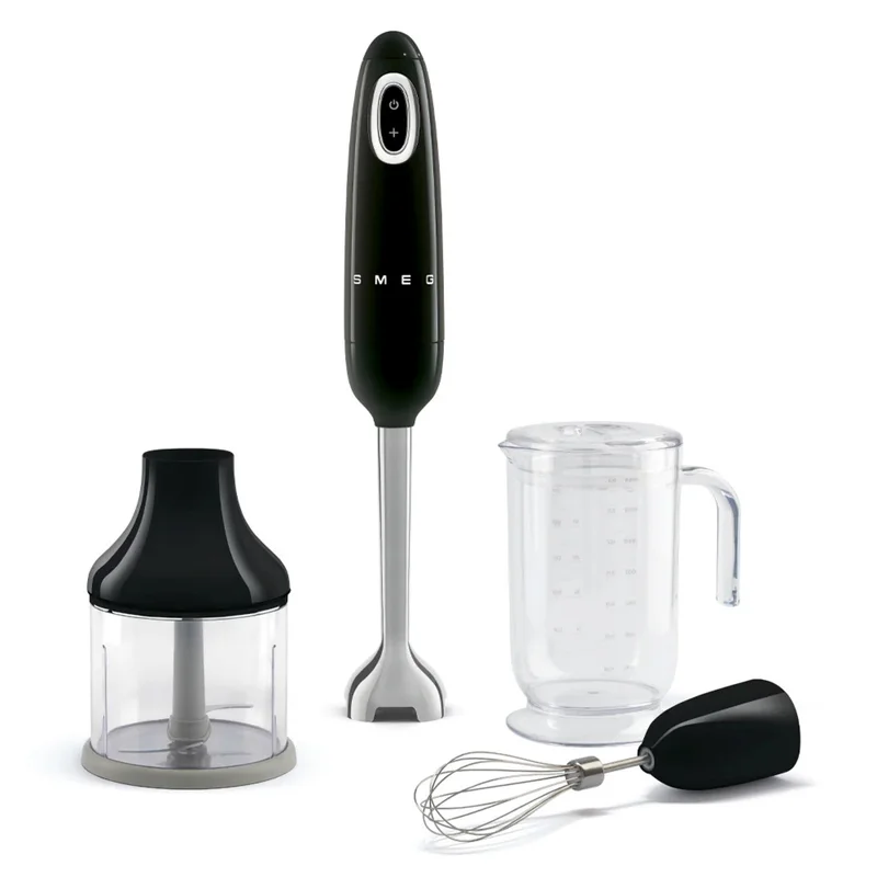 Retro Style Hand Blender with Accessories