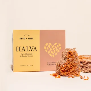 Toasted Coconut Chocolate Halva