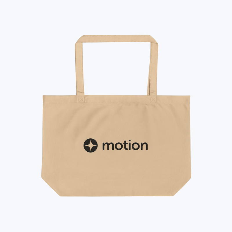 Branded Oversized Eco Tote