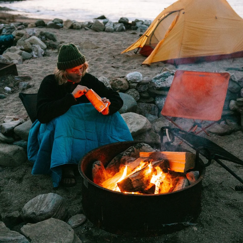 Campfire Puffy Blanket