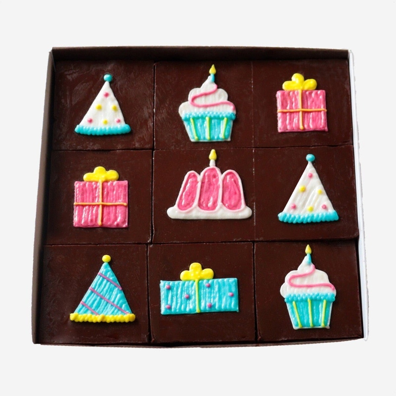 Birthday Brownies