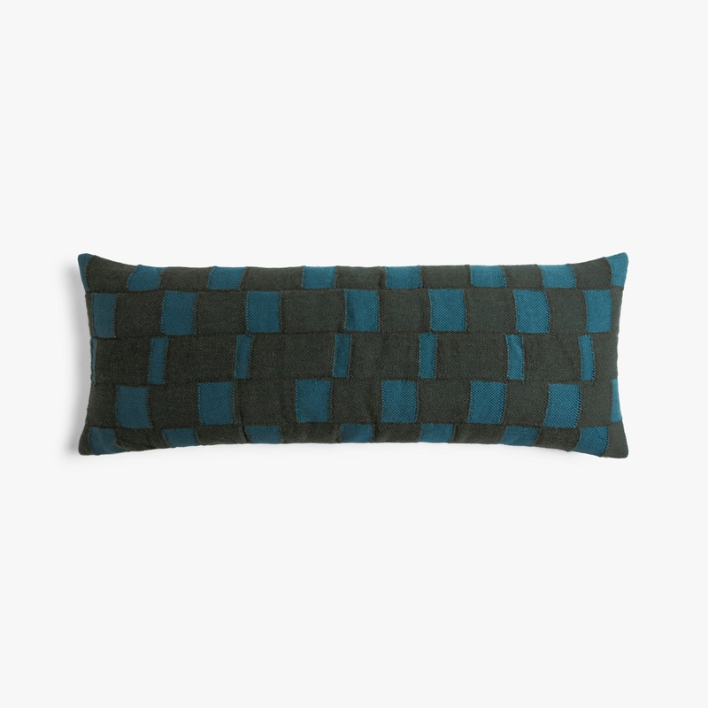 Modern Wool Lumbar Pillow Cover