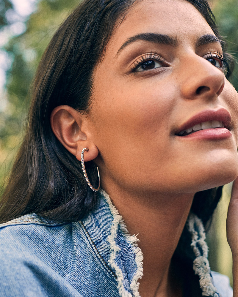 Veronica Hoop Earrings