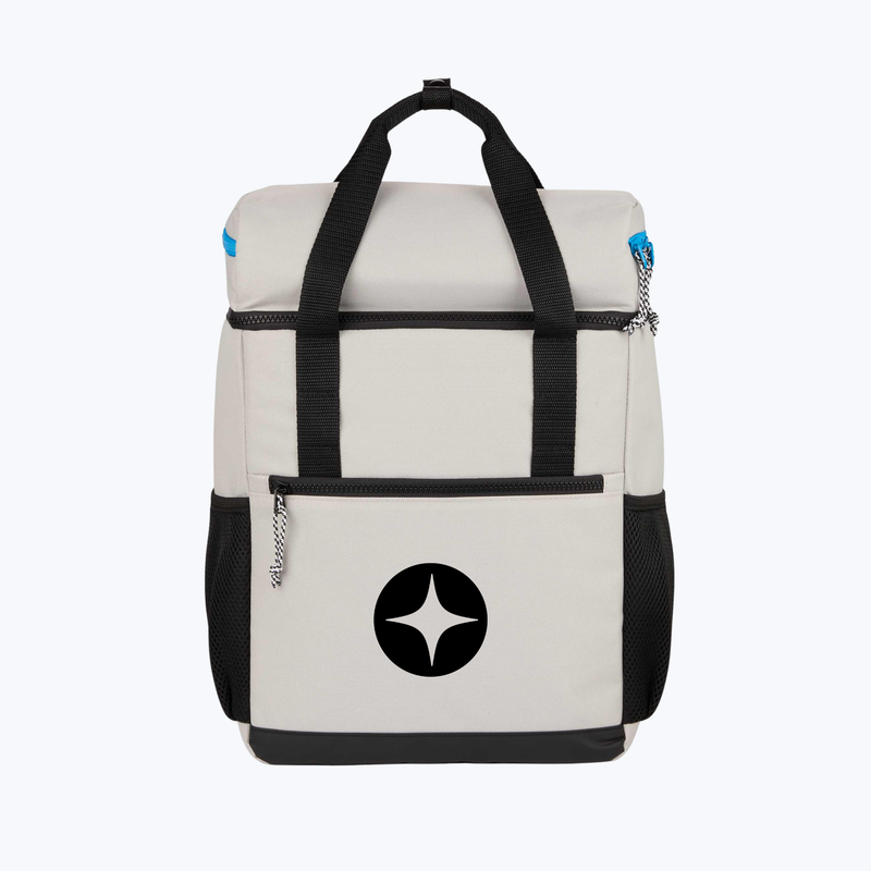 Branded Glacial Recycled 15L Backpack Cooler
