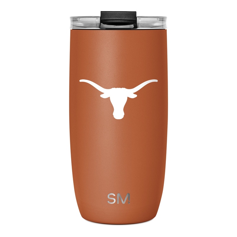 Collegiate Voyager Tumbler with Clear Flip Lid & Straw, 16oz