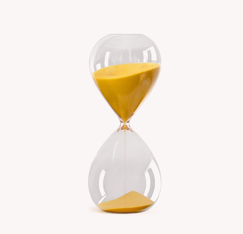 Desktop Hourglass, 30 Minute Timer