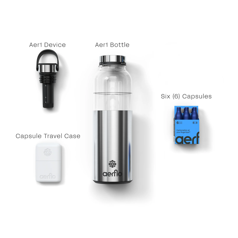 Aer1 Portable Carbonation System Bundle