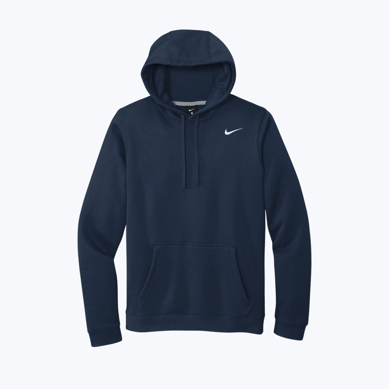 Branded Nike Club Fleece Pullover Hoodie