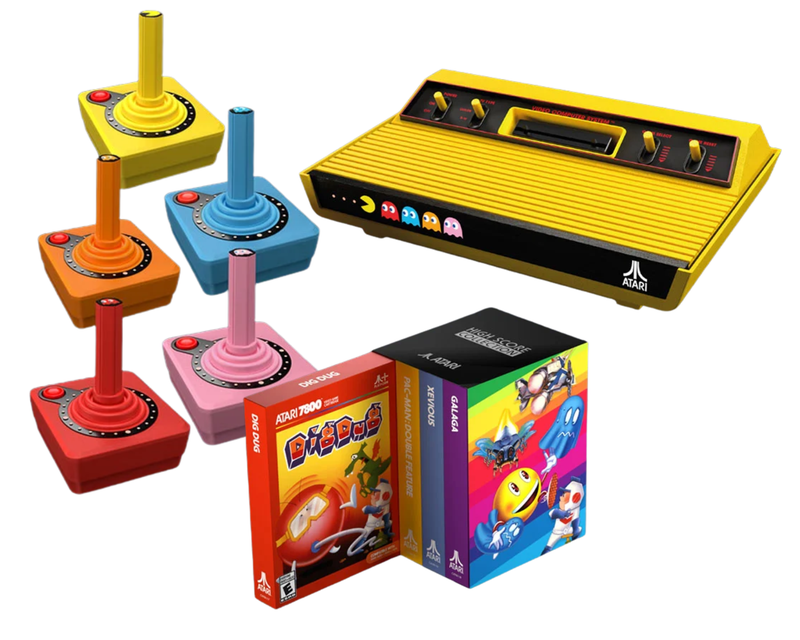 2600 Pac-Man Edition Console & Mega Collector Bundle