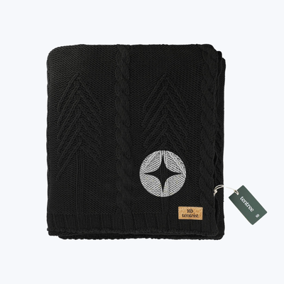 Branded Organic Cotton Cable Blanket