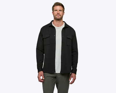 Men's Hyperloop Overshirt, Black