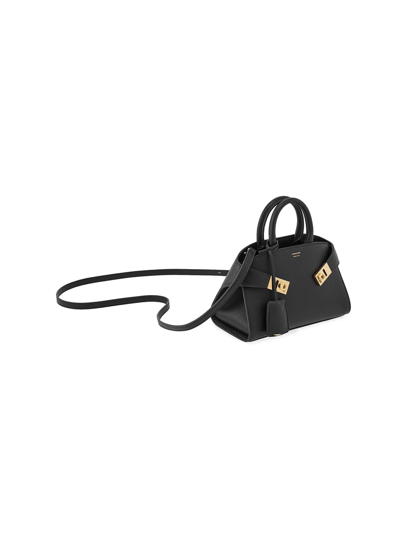 Mini Hug Leather Crossbody Bag