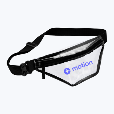 Branded Clear Fanny Pack