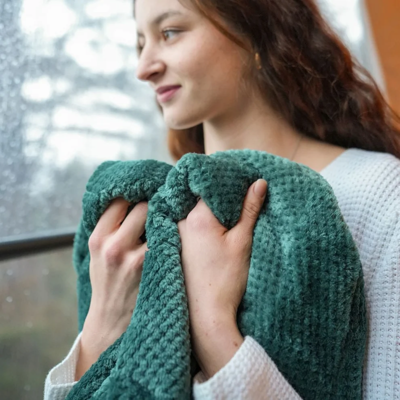 Fleece Puffy Blanket