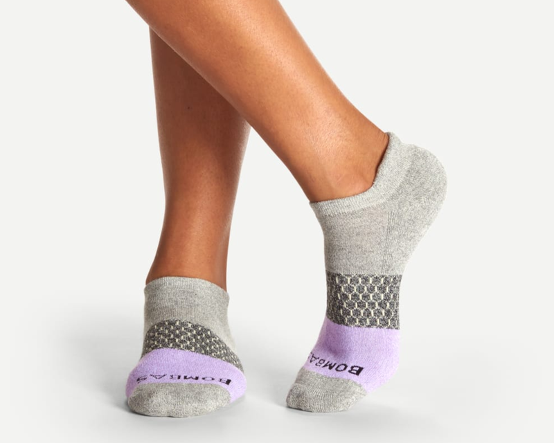 Women's Tri-Block Marl Ankle Sock 6-Pack