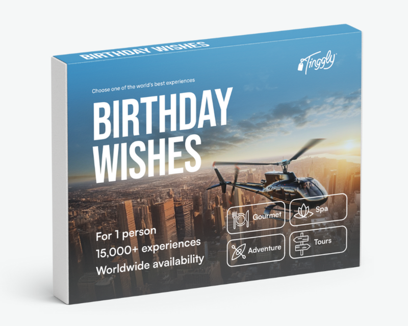Birthday Wishes Experience Gift Box with 15K Worldwide Experiences