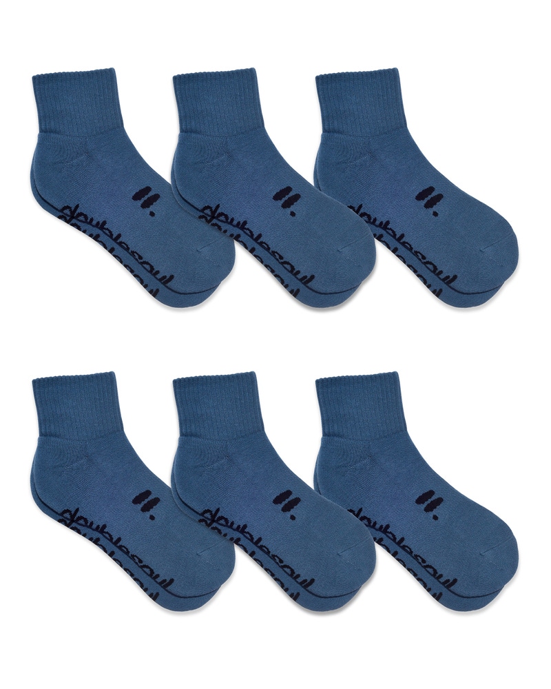 Quarter Sock 6-Pack Solid