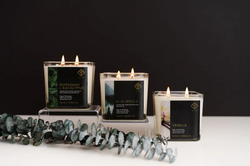 Double Wick Soy Candle