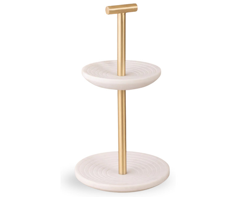 Regalia Marble Jewelry Stand
