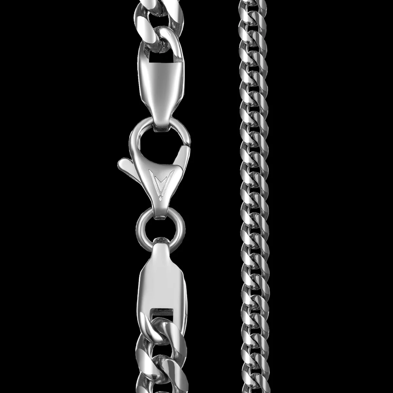 Sterling Silver Cuban Chain Bracelet