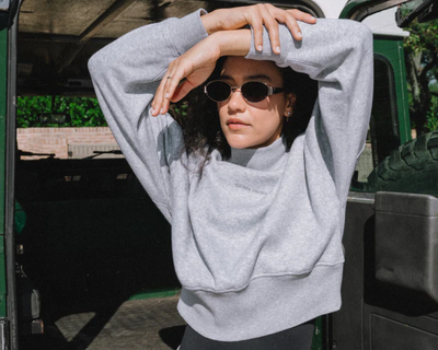 SportFleece Mock Neck Pullover