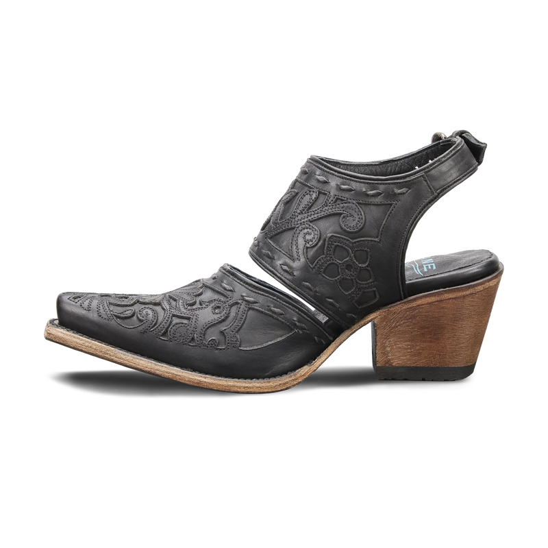 Women's Robin Slingback Mule, Jet Black