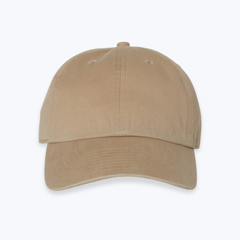 Embroidered Cotton Dad Cap