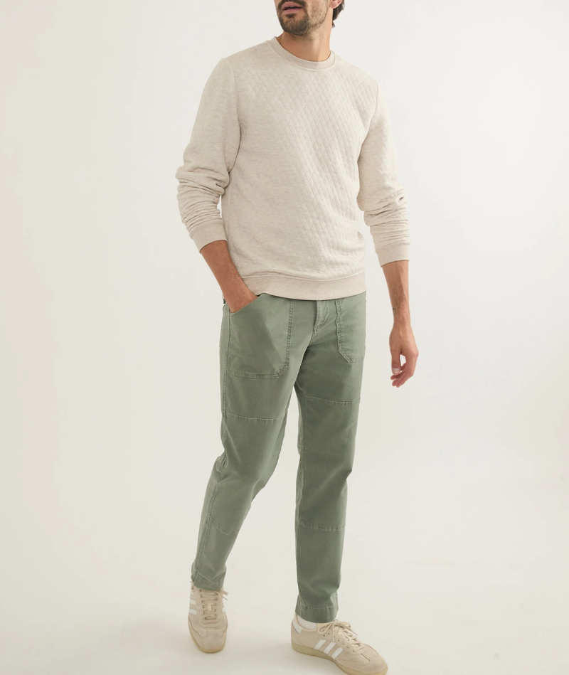 Men's Corbet Quilted Crewneck