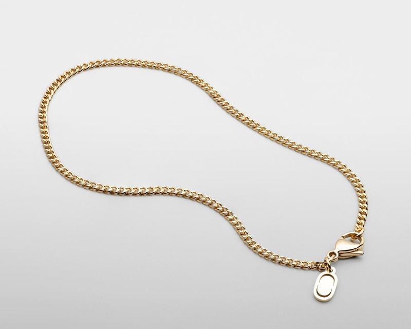 Gold Connell Bracelet 2mm