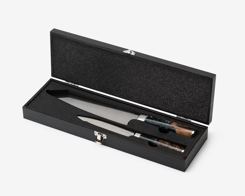 Wood Tide Knife Set