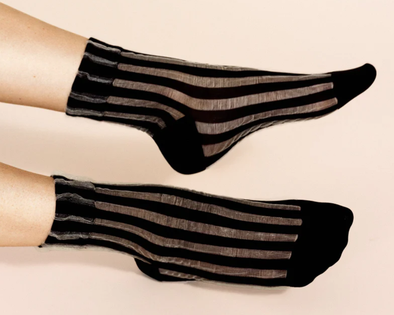 Women's Mykonos Sheer Short Crew Sock