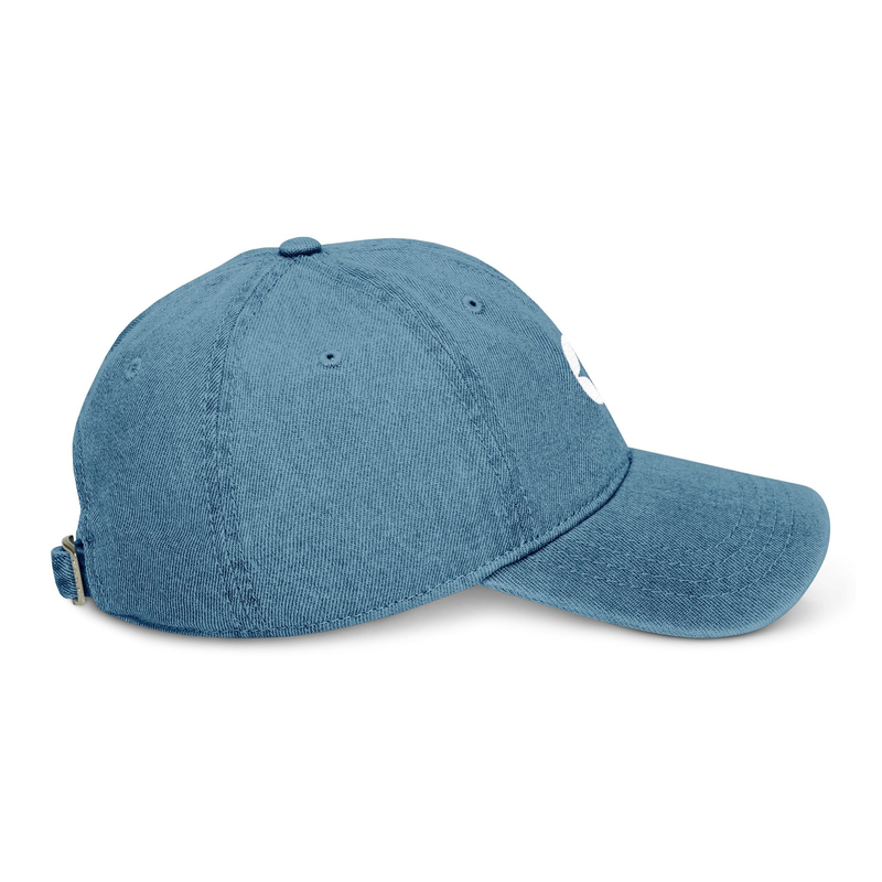 Embroidered Denim Hat