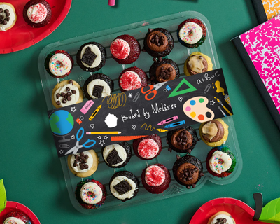 Backpack Snacks Cupcakes 25-Pack