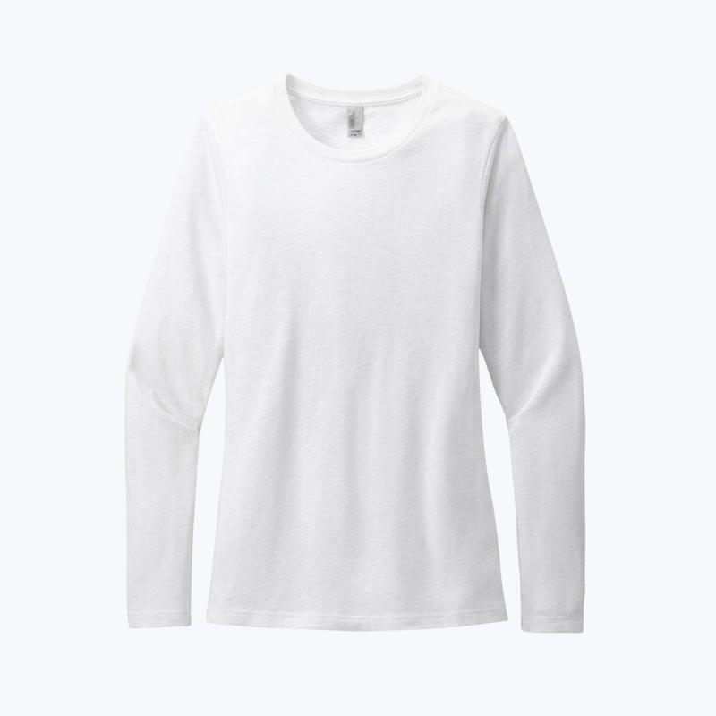 Branded District Women's Perfect Blend CVC Long Sleeve Tee