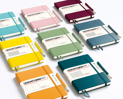A5 Notebook Classic, Hardcover, Dotted with Personalized Monogramming