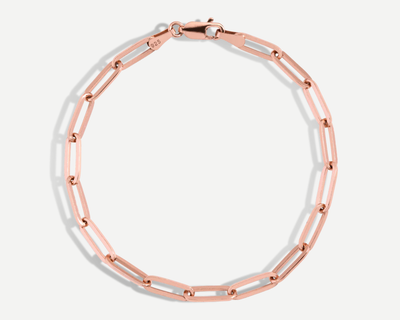 Large Paperclip Chain Bracelet