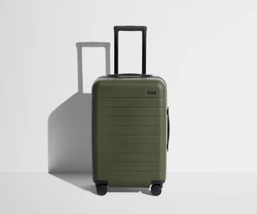 Branded Hard Shell Carry-On Suitcase