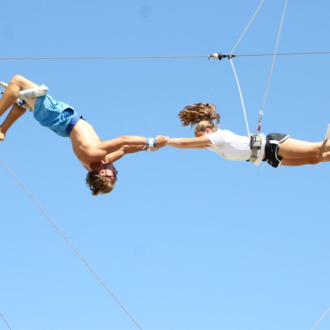 Trapeze Lesson for Two, East Meadow, NY