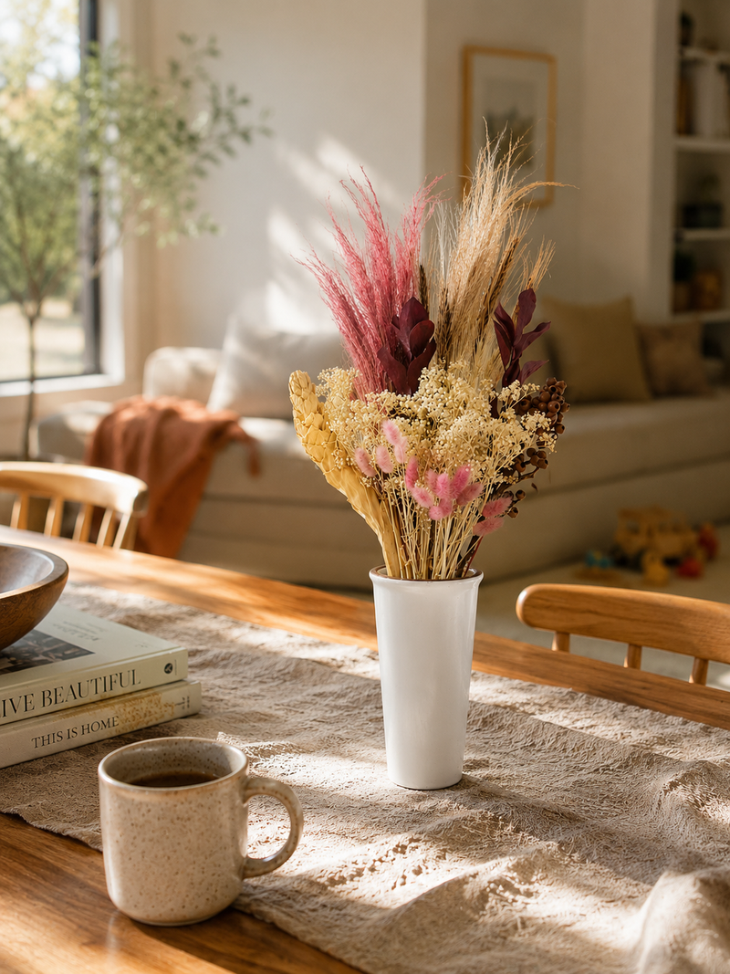 Mauve Dried Bouquet