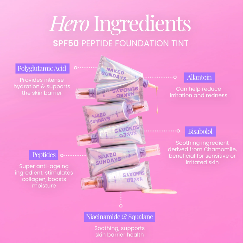 BeautyScreen SPF50 Peptide Foundation Tint