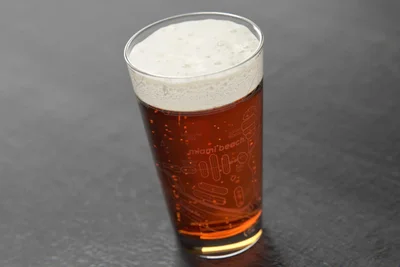 Home Town Maps Pint Glass