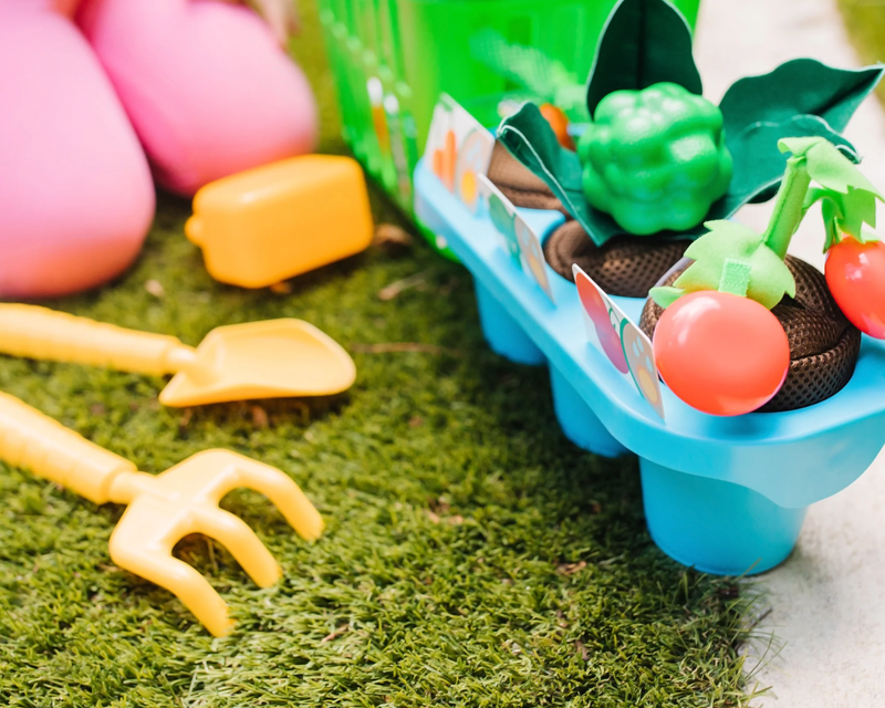 Let's Explore Vegetable Gardening Play Set