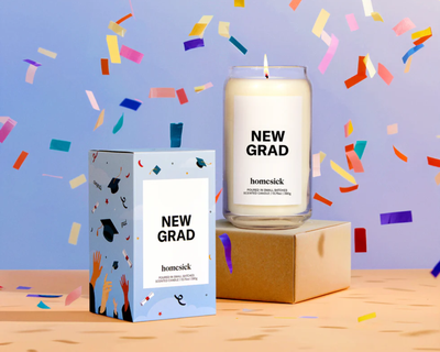 New Grad Candle